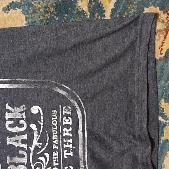 Johnny Cash Dark Grey And White 'Man In Black's Tee, Crew Neck, Medium - Picture 6 of 8